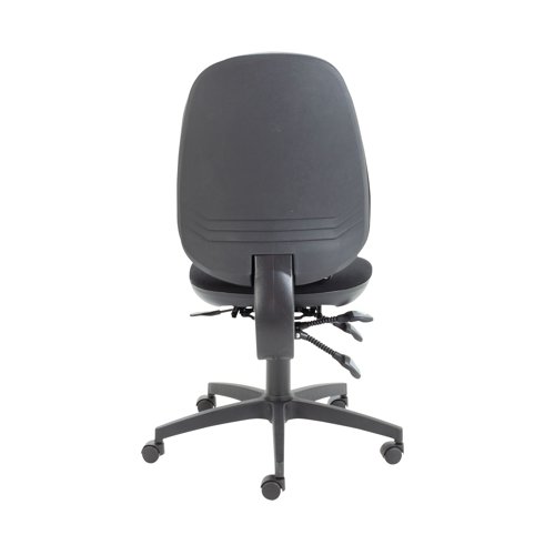 Arista High Back Ergonomic Task Chair 700x700x1040-1160mm Black KF78699 KF78699