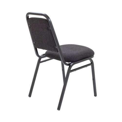 Arista Banqueting Chair 445x535x845mm Charcoal KF78703 - KF78703
