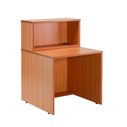 Jemini Beech D800 Modular Straight Reception Hutch Kf78968