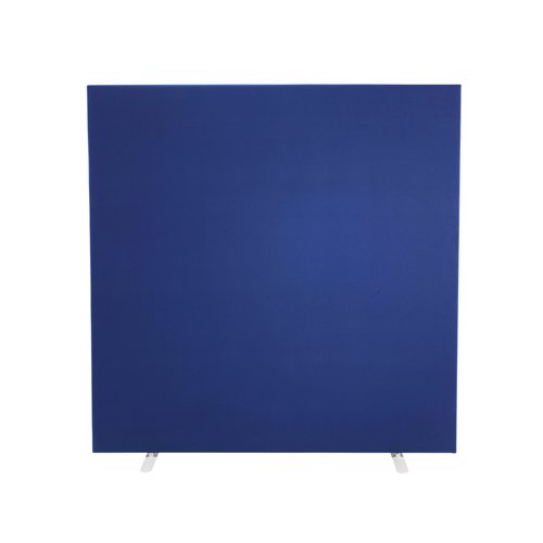 Provide privacy and reduce noise levels between desks with this Jemini Floor Standing Screen. In a simple blue, the screen is upholstered with Elfin flame retardant fabric with a protective uPVA edge trim. This screen measures W1600 x D28 x H1600mm and comes with a pair of standard feet.