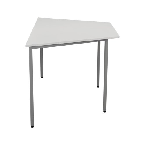 Jemini Trapezoidal Multipurpose Table 1600x800x730mm White KF79036 - KF79036