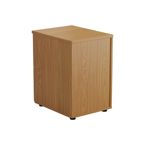 Jemini 2 Drawer Filing Cabinet 464x600x710mm Nova Oak KF79856 Filing Cabinets KF79856