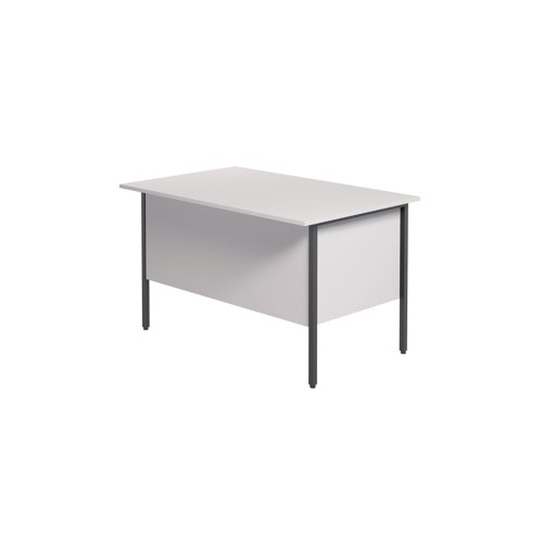 Serrion Rectangular 4 Leg Desk 1200x750x730mm White KF800002 - KF800002