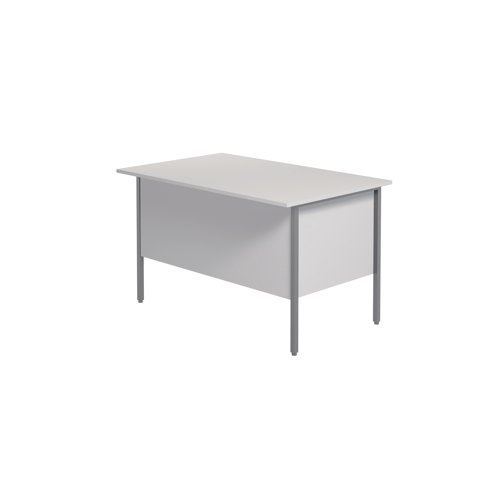 Serrion Rectangular 3 Drawer Pedestal 4 Leg Desk 1200x750x730mm White KF800043 VOW