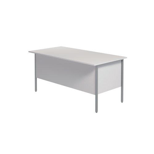 Serrion Rectangular 2 Drawer Pedestal 4 Leg Desk 1500x750x730mm White KF800059