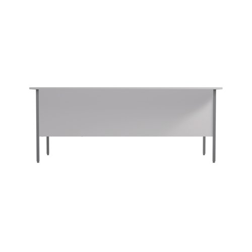 Serrion 's 4 Leg Desk range features a simple and contemporary finish that is ideal for use at home or in the office. The rectangular design allows for multiple desk configurations to set up your office in a way that works for you. This desk features an 18mm thick desktop with sturdy metal legs, a modesty panel and a two drawer pedestal included as standard.