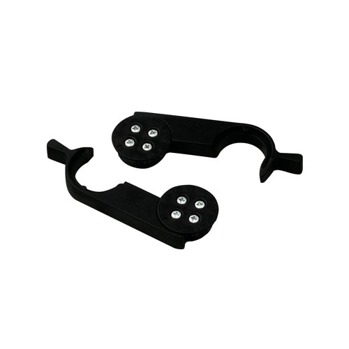 Jemini Under Desk Linking Mechanism Pair Black KF80301 - VOW - KF80301 - McArdle Computer and Office Supplies