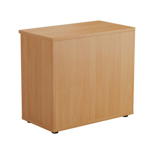 First 1 Shelf Wooden Bookcase 800x450x700mm Beech KF803775 - VOW - KF803775 - McArdle Computer and Office Supplies
