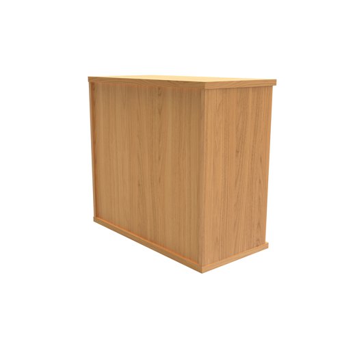 Astin Bookcase 1 Shelf 800x400x730mm Norwegian Beech KF803927 - VOW - KF803927 - McArdle Computer and Office Supplies