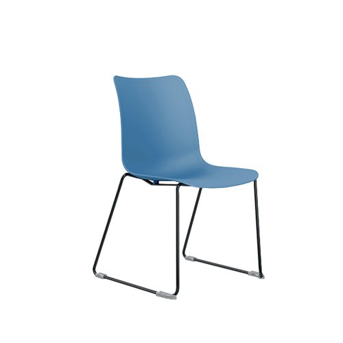 Jemini Flexi Skid Chair Blue KF80395