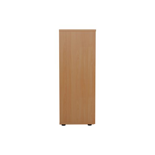 This Jemini Cupboard provides a convenient storage solution for organised office filing. Complete with three shelves, this cupboard is suitable for filing and storing lever arch and box files and includes two lockable doors. The cupboard measures W800 x D450 x H1200mm and comes in a beech finish to complement the Jemini furniture range.