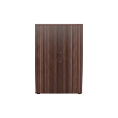 Jemini Wooden Cupboard 800x450x1200mm Dark Walnut KF810230 Cupboards KF810230