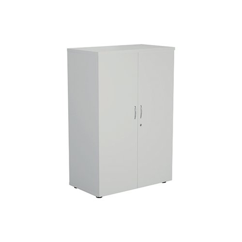 Jemini Wooden Cupboard 800x450x1200mm White KF810278