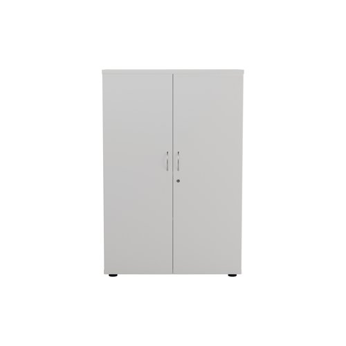 Jemini Wooden Cupboard 800x450x1200mm White KF810278 - KF810278