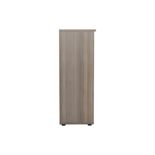 Jemini Wooden Bookcase 800x450x1200mm Grey Oak KF810346 - VOW - KF810346 - McArdle Computer and Office Supplies