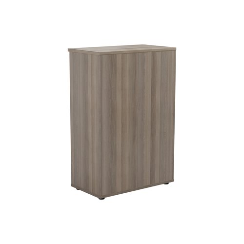 Jemini Wooden Bookcase 800x450x1200mm Grey Oak KF810346 - KF810346