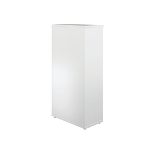 Jemini Wooden Bookcase 800x450x1600mm White KF810544 - TC Group - KF810544 - McArdle Computer and Office Supplies