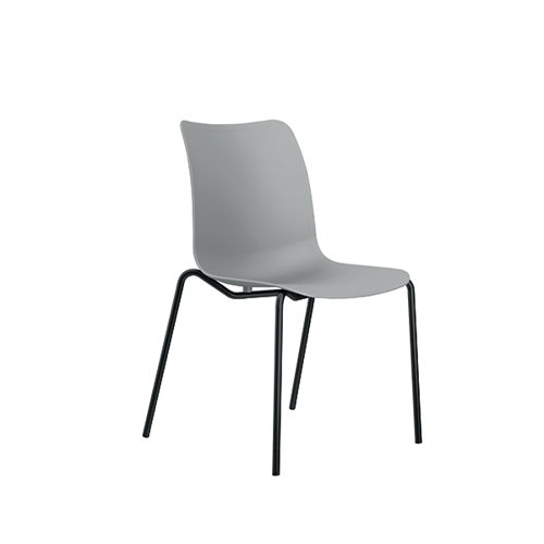 Jemini Flexi 4 Leg Chair Grey KF81064 VOW