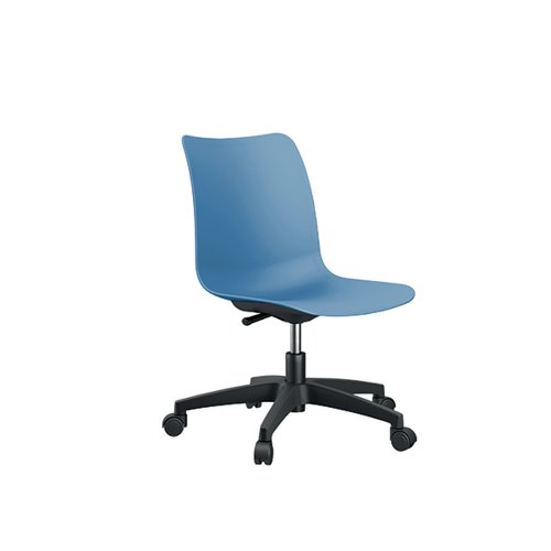 KF81070 Jemini Flexi Swivel Chair Blue KF81070