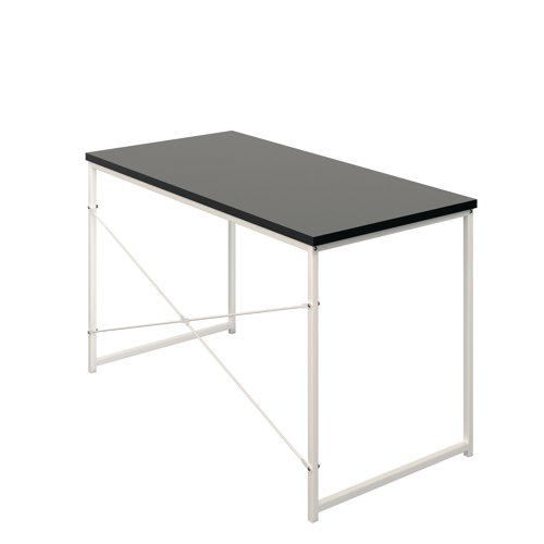 Okoform Rectangular Heated Desk 1200x600x733mm Black/White KF81083