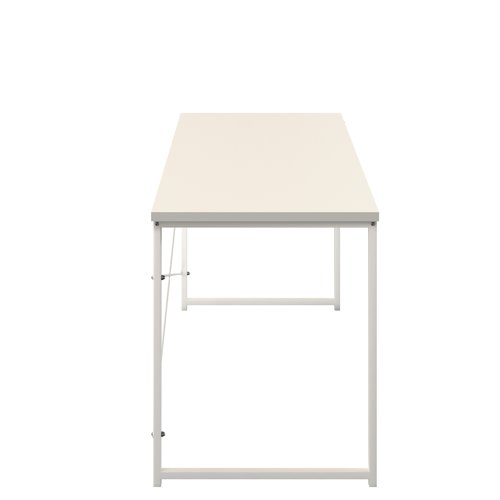 Okoform Rectangular Heated Desk 1200x600x733mm White/White KF81086