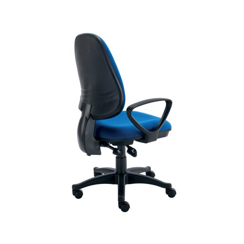Astin Nesta Operator Chair with Fixed Arms 590x900x1050mm Royal Blue KF810927
