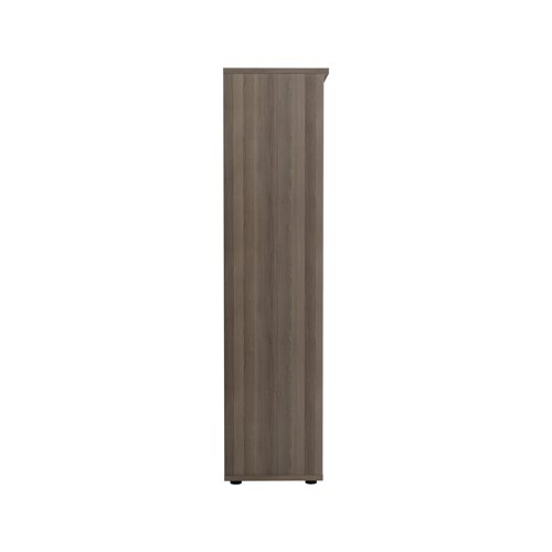 Jemini Wooden Bookcase 800x450x1800mm Grey Oak KF810995 Bookcases KF810995