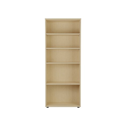 KF811176 Jemini Wooden Bookcase 800x450x2000mm Maple KF811176