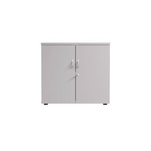 Jemini Wooden Cupboard 800x450x730mm White KF811268 - VOW - KF811268 - McArdle Computer and Office Supplies