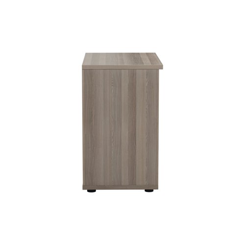 Jemini Wooden Bookcase 800x450x730mm Grey Oak KF811336 - KF811336