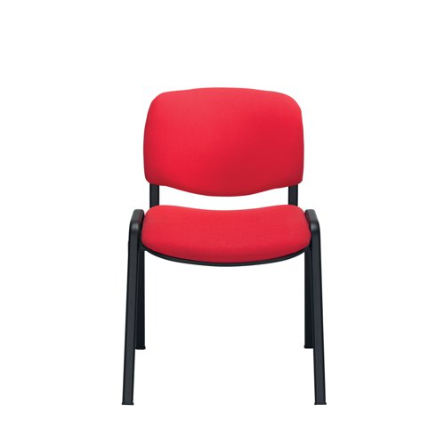 Jemini Ultra Multipurpose Stacking Chair Red KF81514 - VOW - KF81514 - McArdle Computer and Office Supplies