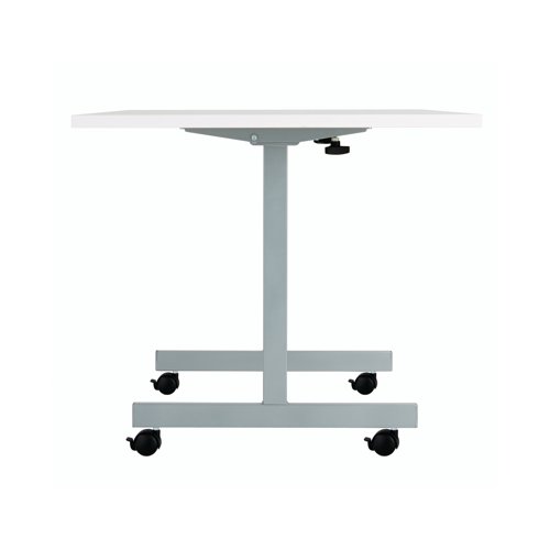 Jemini Rectangular Tilting Table 1200x800x720mm White/Silver KF816814