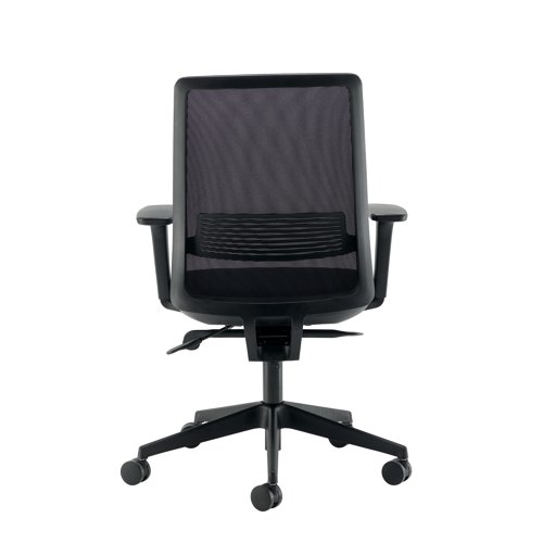 Cappela Nuevo Mesh Chair with Seat Slide and Height Adjustable Arms Black KF81906 Office Chairs KF81906