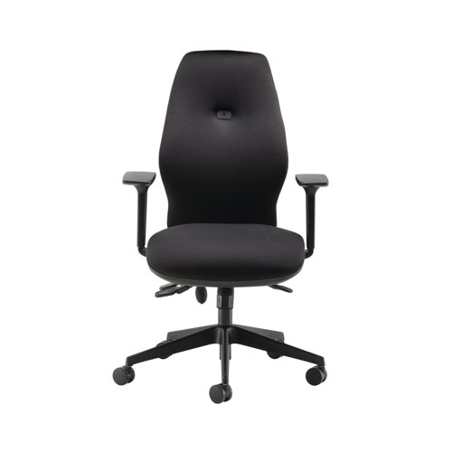 Cappela Leo Deluxe High Back Posture Chair Black KF81983 Office Chairs KF81983