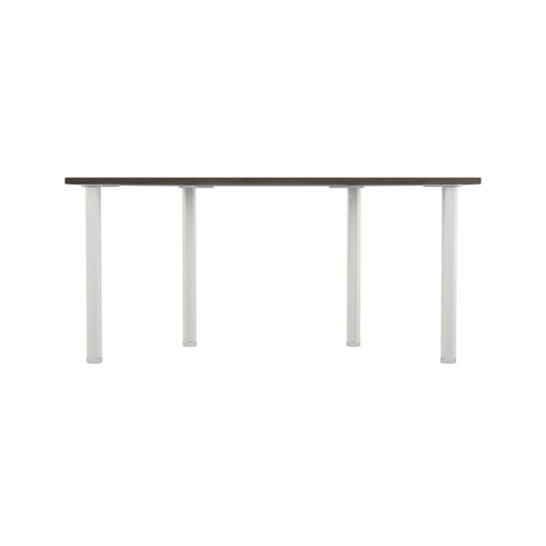 Jemini Semi Circular Multipurpose Table 1600x800x730 Walnut KF819905