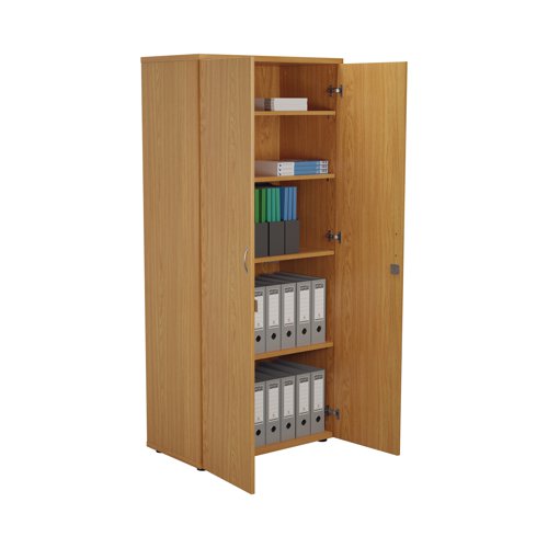 First Wooden Storage Cupboard 800x450x1800mm Nova Oak KF820970 KF820970