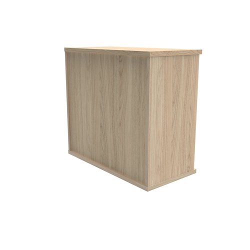 Polaris Bookcase 1 Shelf 800x400x730mm Canadian Oak KF821036 - VOW - KF821036 - McArdle Computer and Office Supplies