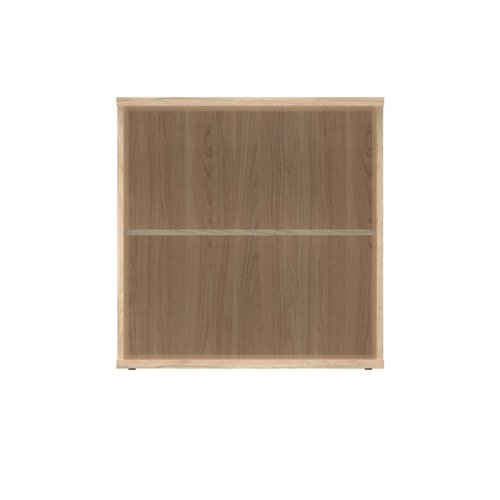 Polaris Bookcase 1 Shelf 800x400x816mm Canadian Oak KF821046 - VOW - KF821046 - McArdle Computer and Office Supplies