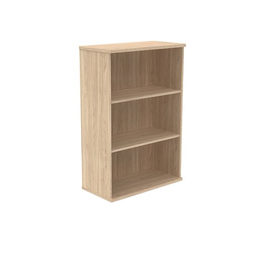 Polaris Bookcase 2 Shelf 800x400x1204mm Canadian Oak KF821056