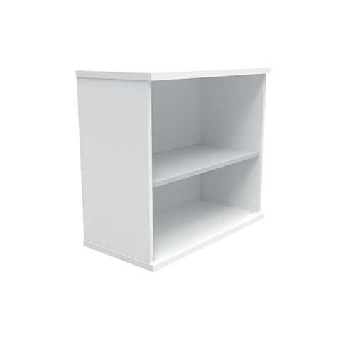 Polaris Bookcase 1 Shelf 800x400x730mm Arctic White KF821086