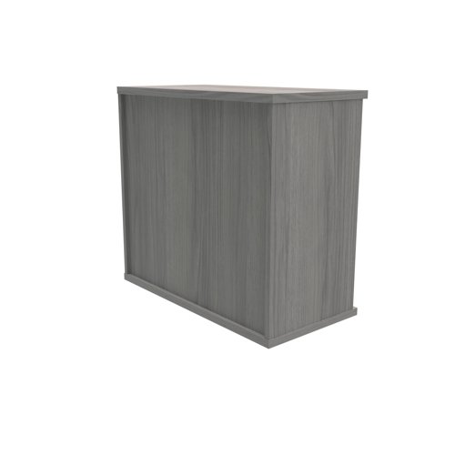 Polaris Bookcase 1 Shelf 800x400x730mm Alaskan Grey Oak KF821136 VOW
