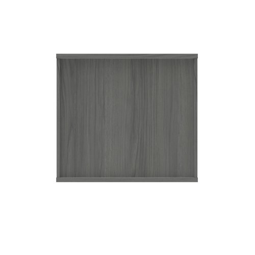 Polaris Bookcase 1 Shelf 800x400x730mm Alaskan Grey Oak KF821136