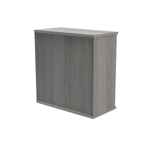 Polaris Bookcase 1 Shelf 800x400x816mm Alaskan Grey Oak KF821146 Bookcases KF821146