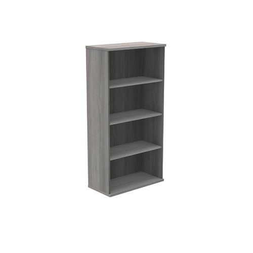 Polaris Bookcase 3 Shelf 800x400x1592mm Alaskan Grey Oak KF821166