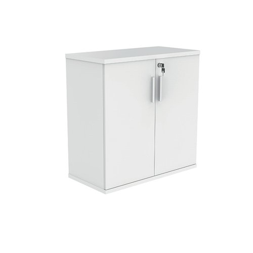 Polaris Cupboard Lockable 800x400x816mm Arctic White KF821296