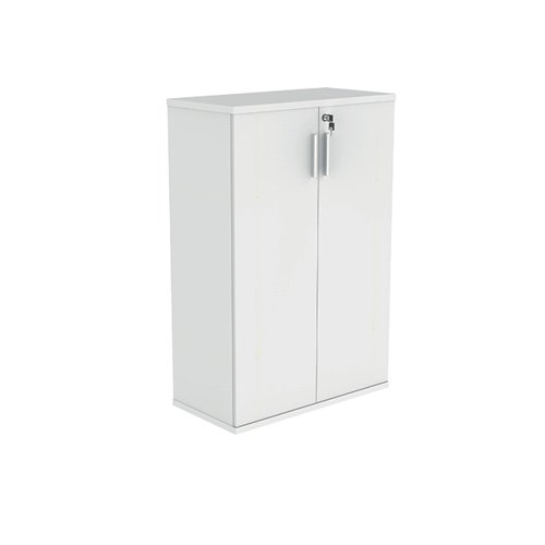 Polaris Cupboard Lockable 800x400x1204mm Arctic White KF821306