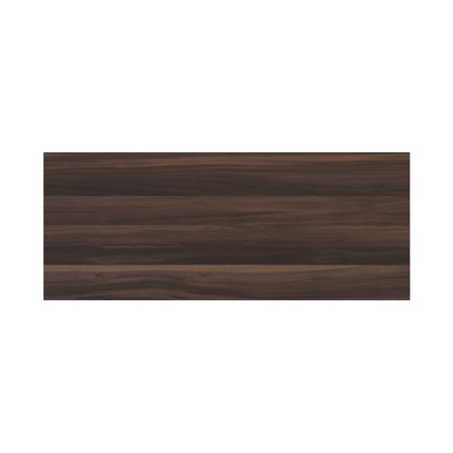 Avior Executive Bookcase 1005x404x1560mm Dark Walnut KF821946 - VOW - KF821946 - McArdle Computer and Office Supplies