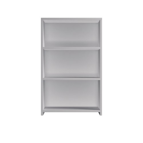 KF822103 Serrion Premium Bookcase 750x400x1200mm White KF822103