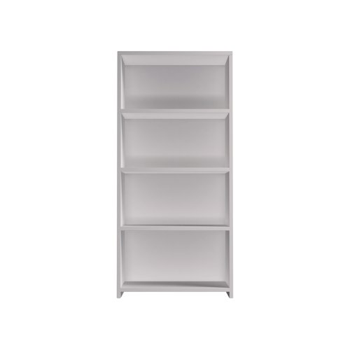 Serrion Premium Bookcase 750x400x1600mm White KF822134 - VOW - KF822134 - McArdle Computer and Office Supplies