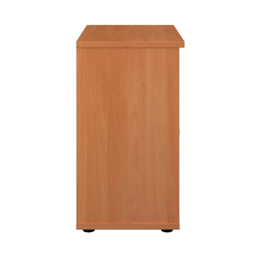 Jemini Bookcase 800x450x800mm Beech KF822295 - VOW - KF822295 - McArdle Computer and Office Supplies